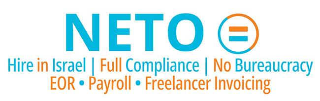 NETO Work - Israel payroll and employment system logo English version