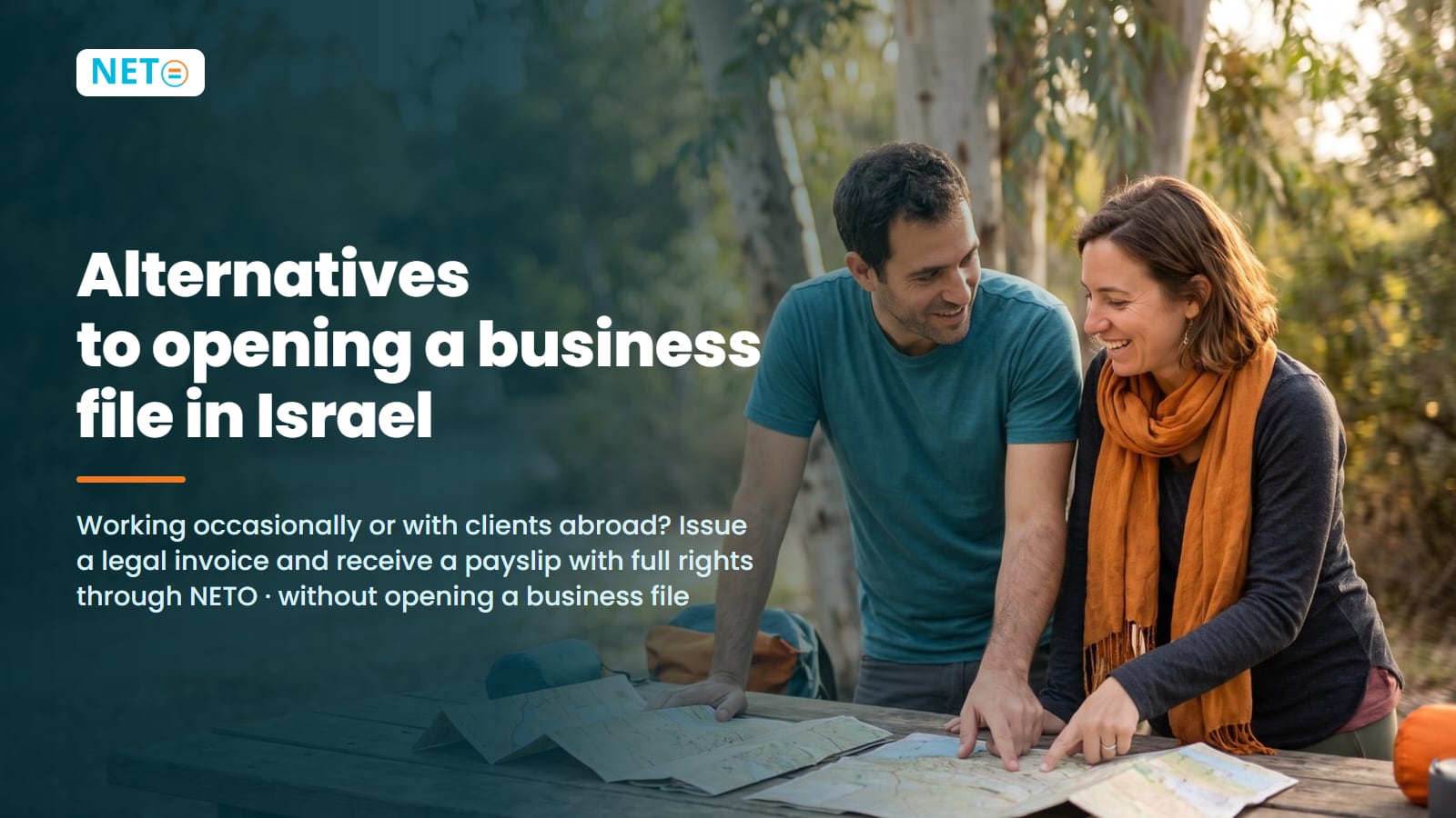Alternatives to Opening a Business File in Israel · Invoice & Get Paid Through NETO · NETO ("נטו עבודה") Alternatives to Opening a Business File in Israel · Invoice & Get Paid Through NETO · NETO ("נטו עבודה")