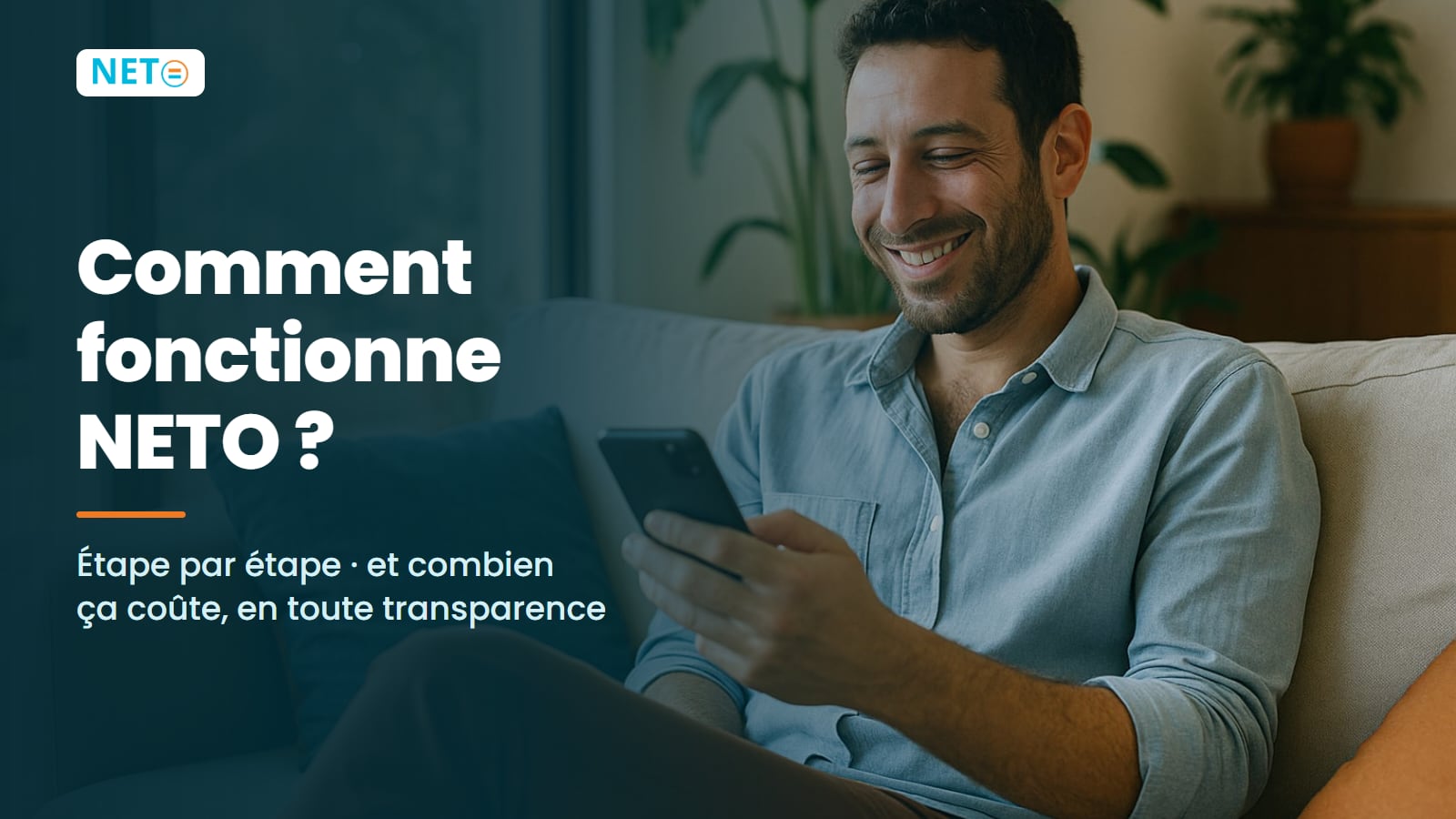 Comment fonctionne NETO · tarifs et commission 5 % · NETO ("נטו עבודה")