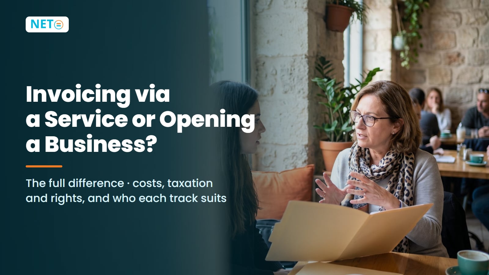 Invoicing via a Service vs Opening a Business · The Full Difference · NETO ("נטו עבודה") Invoicing via a Service vs Opening a Business · The Full Difference · NETO ("נטו עבודה")