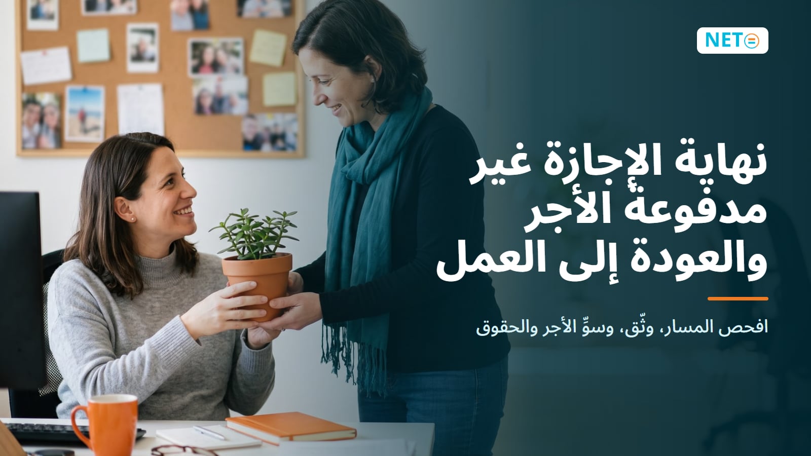 نهاية الإجازة غير مدفوعة الأجر والعودة إلى العمل في إسرائيل · المسار والحقوق والأجر · NETO ("נטו עבודה") نهاية الإجازة غير مدفوعة الأجر والعودة إلى العمل في إسرائيل · المسار والحقوق والأجر · NETO ("נטו עבודה")