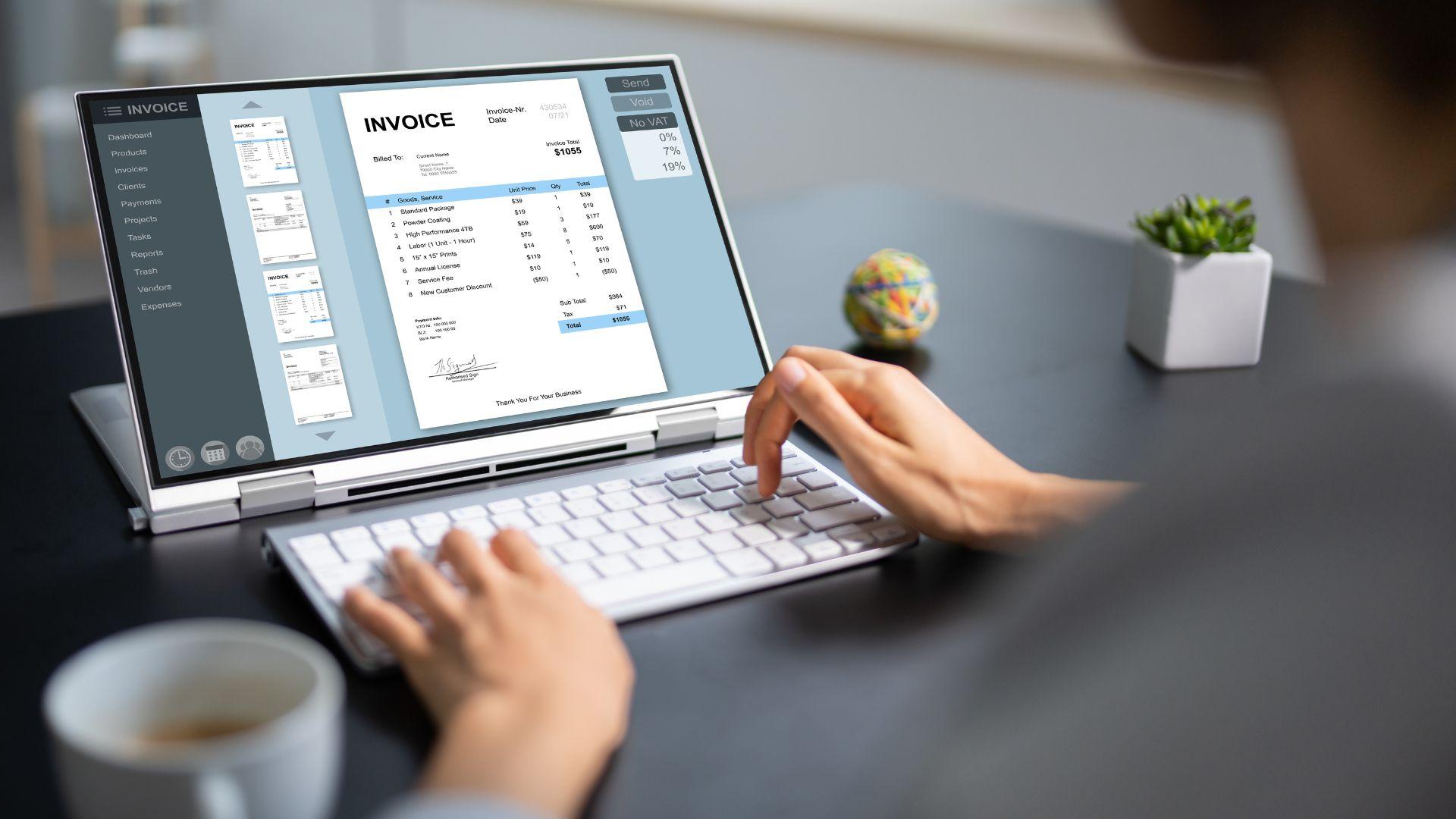 Invoice as an Employee