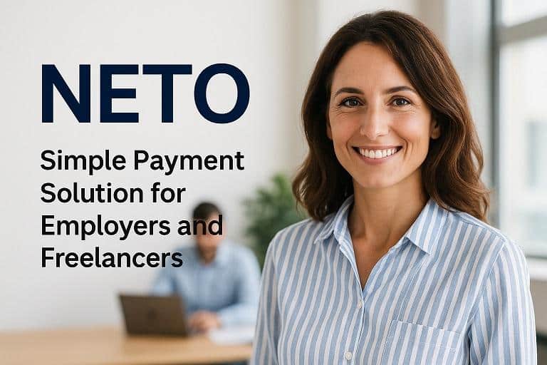 NETO – העברת תשלומים בין מעסיקים עובדת משרד NETO לעובדים ופרילנסרים (בלי בירוקרטיה, בלי פתיחת עסק)